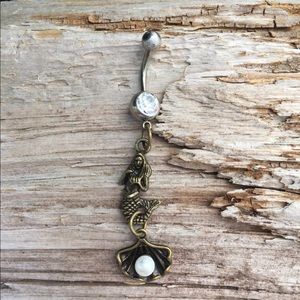 Mermaid Belly Button Navel Ring